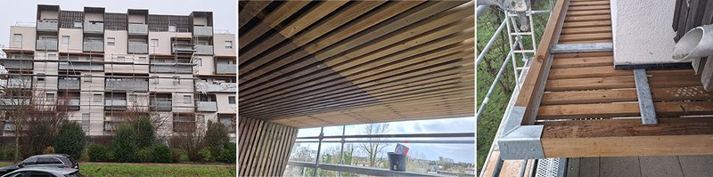 Réparation Balcons Bois